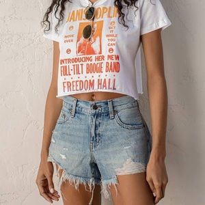 INSIGHT Australia womens denim destroyed shorts 6